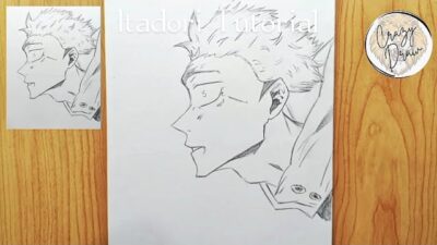 How to Draw Yuji Itadori Step by Step | 💨Jujutsu Kaisen Drawing Tutorial #CrazyDraw #yujiitadori