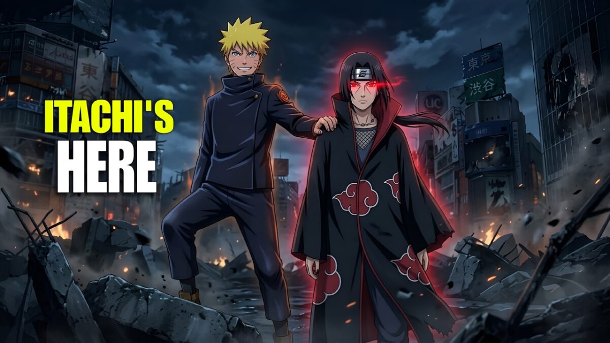 ITACHI IN JUJUTSU KAISEN!  Naruto Summoned the Akatsuki Legend to Stop Yuta!