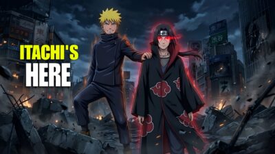 ITACHI IN JUJUTSU KAISEN!  Naruto Summoned the Akatsuki Legend to Stop Yuta!