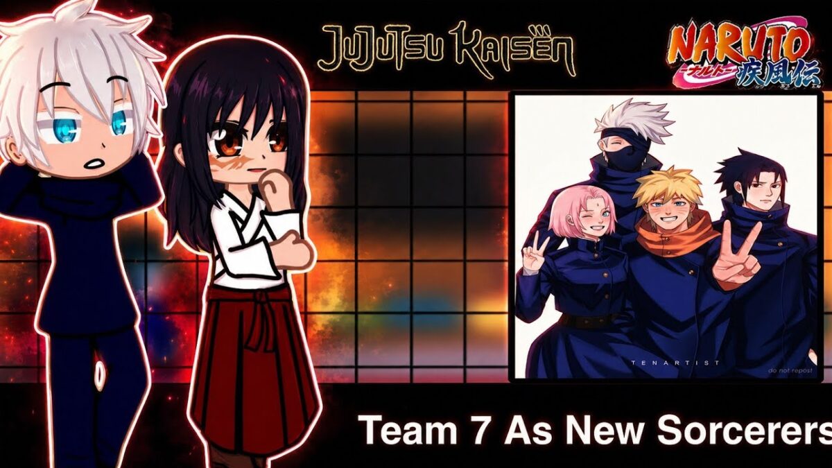 Jujutsu Kaisen React To Team 7 As New Sorcerers ||Gacha Reaction    Naruto Reaction || JJK Reaction