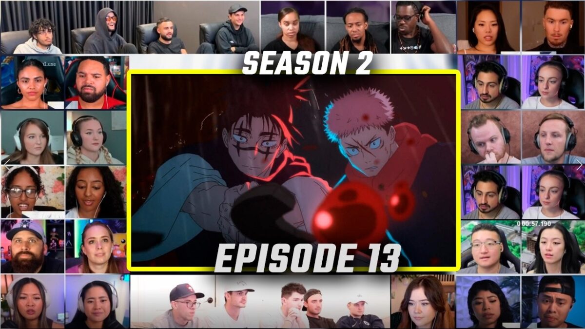 Jujutsu Kaisen Season 2 Episode 13 Mega Reaction Mashup  呪術廻戦
