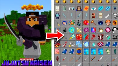 SAIU Addon de JUJUTSU KAISEN   PARA Minecraft PE 26.10 –  REALISTA