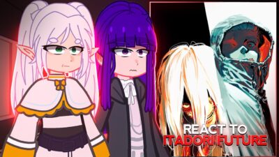 Sousou no Frieren React to Itadori Immortal | Jujutsu Kaisen Modulo | Part 3 | Gacha React 🇧🇷/🇺🇸