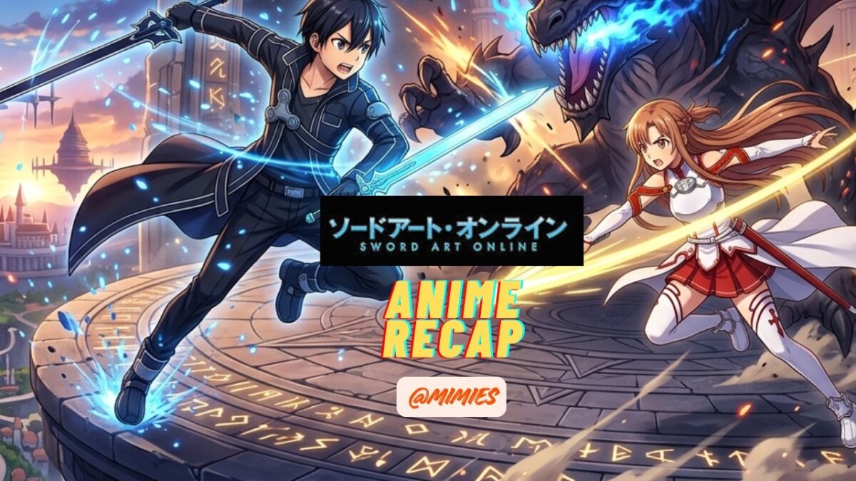 ANIME RECAP: Sword Art Online Season 1