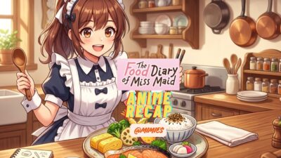 ANIME RECAP:  The Food Diary of Miss Maid Season 1 Episodes 6 and 7