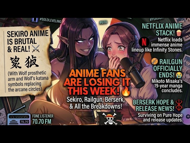 Anime Fans Are LOSING IT This Week 🔥 | Fone Listener 70.70 FM