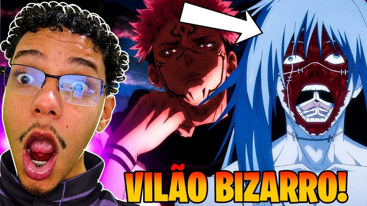 ESSE VILÃO DE JUJUTSU KAISEN É BIZARRO 💀