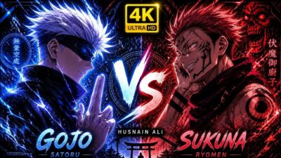Gojo Vs Sukuna Full Fight in Hindi Jujutsu Kaisen Funny Moments and Sigma Moments Watch and Enjoy ❤️