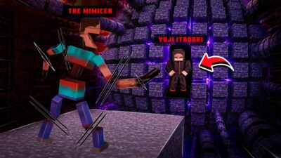 ITADORI MODULO VS TODOS LOS DWELLERS EN MINECRAFT | JUJUTSU KAISEN MOD
