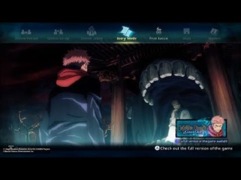 Jujutsu Kaisen Cursed Clash DEMO www
