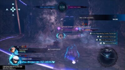 Jujutsu Kaisen Cursed Clash arcade mode
