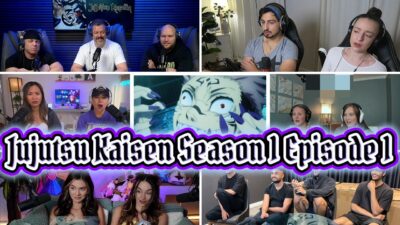 Jujutsu Kaisen Season 1 Episode 1 Reaction Mashup