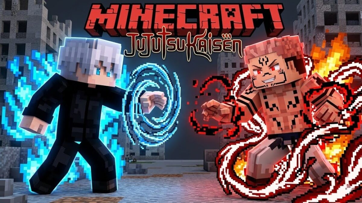 Minecraft TNT Blast || Jujutsu Kaisen 😍😱