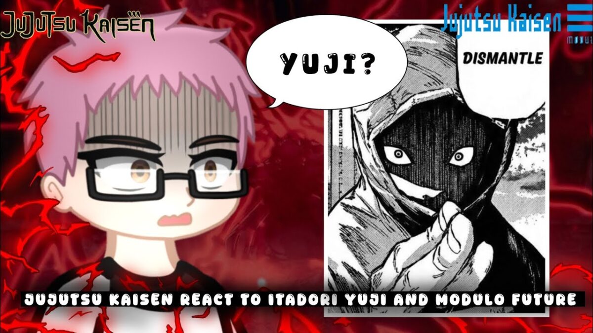 Past Jujutsu kaisen react to Itadori yuji and modulo future||2x speed||gacha club reaction video