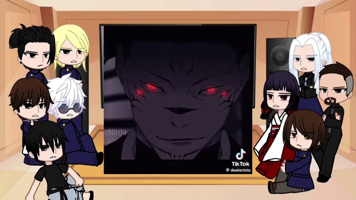 Past Jujutsu kaisen reacts to future students  Gacha club  Gacha react  AU