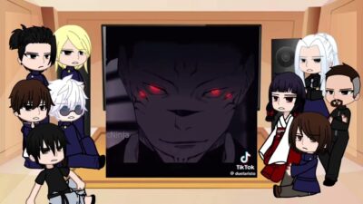 Past Jujutsu kaisen reacts to future students  Gacha club  Gacha react  AU