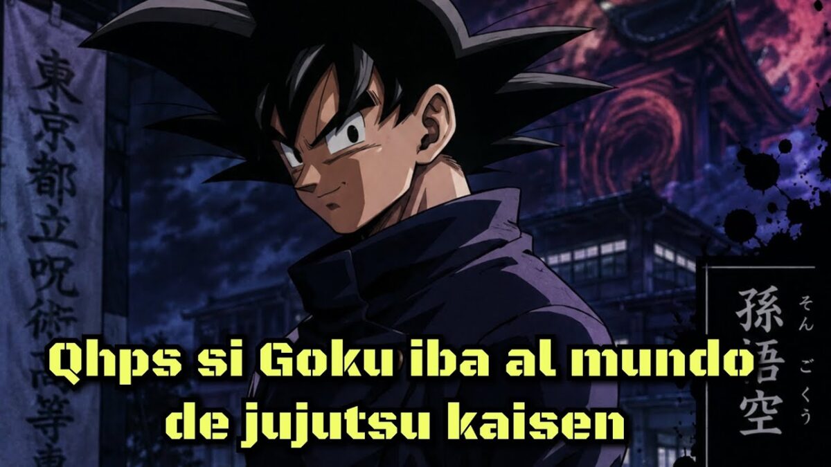 Qhps si Goku iba al mundo de jujutsu kaisen capitulo 6 final de la temporada 1