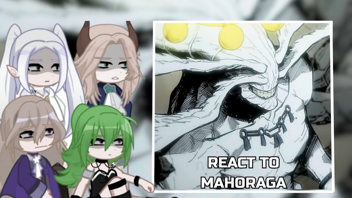 SouSou No Frieren React to MAHORAGA | PUT VIDEO ON 2X | JuJutsu Kaisen | Gacha React