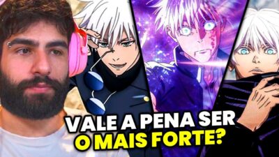 VALE A PENA SER O MAIS FORTE? |  react JUJUTSU KAISEN