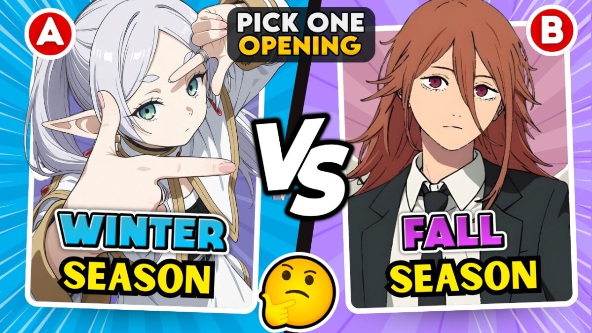 ❄️ Winter vs Fall 🍁 Which Season Has BETTER Anime Openings? 🔥 | Anime Quiz!