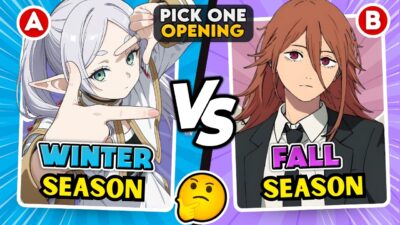 ❄️ Winter vs Fall 🍁 Which Season Has BETTER Anime Openings? 🔥 | Anime Quiz!