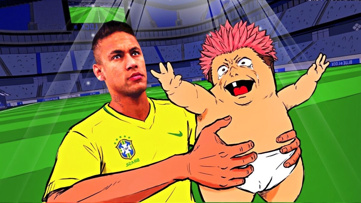 BEBÊ SUKUNA APRENDE A JOGAR FUTEBOL COM NEYMAR | JUJUTSU KAISEN VR