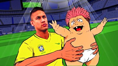BEBÊ SUKUNA APRENDE A JOGAR FUTEBOL COM NEYMAR | JUJUTSU KAISEN VR