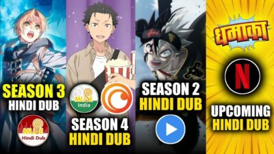 Black Clover Season 2 Hindi Dub | Re: Zero S4 Hindi Dub | Mushoku Tensei S3 Hindi | Upcoming Anime!