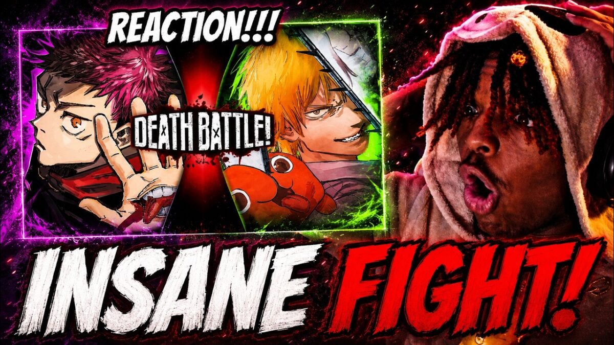 Cool Anime Kid Reacts To Yuji VS Denji (Jujutsu Kaisen VS Chainsaw Man) | DEATH BATTLE!