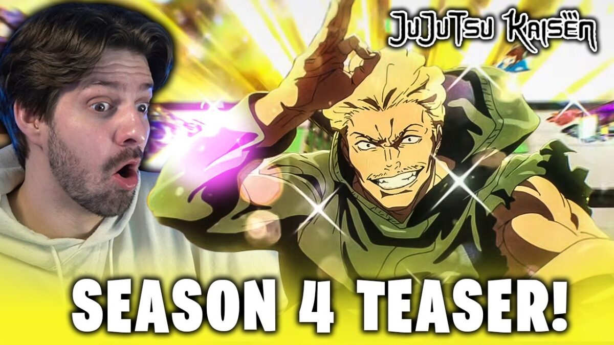 JUJUTSU KAISEN Season 4 Already?! | Teaser Trailer Reaction