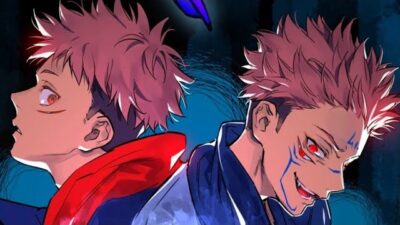 Jujutsu kaisen  sukuna vs yuji and gojo vs jogo