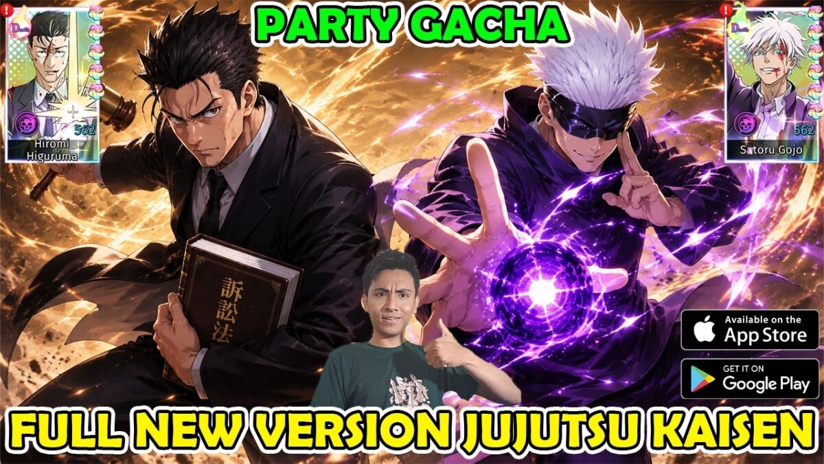 NEW VERSION JUJUTSU KAISEN UNTUK IOS DAN ANDROID! PARTY GACHA SANGAT BANYAK – JUJUTSU PRISON REALM