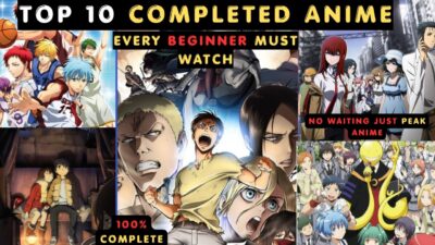 Top 10 Completed Anime for Beginners (No Waiting for New Seasons) HINDI