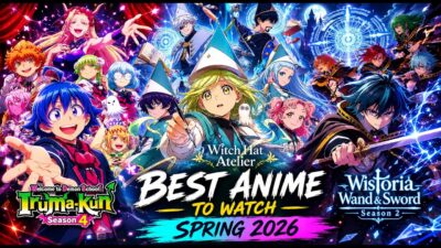 Top 3 BEST Anime to Watch in SPRING 2026 | Wistoria Season 2, Witch Hat Atelier & Iruma-kun S4
