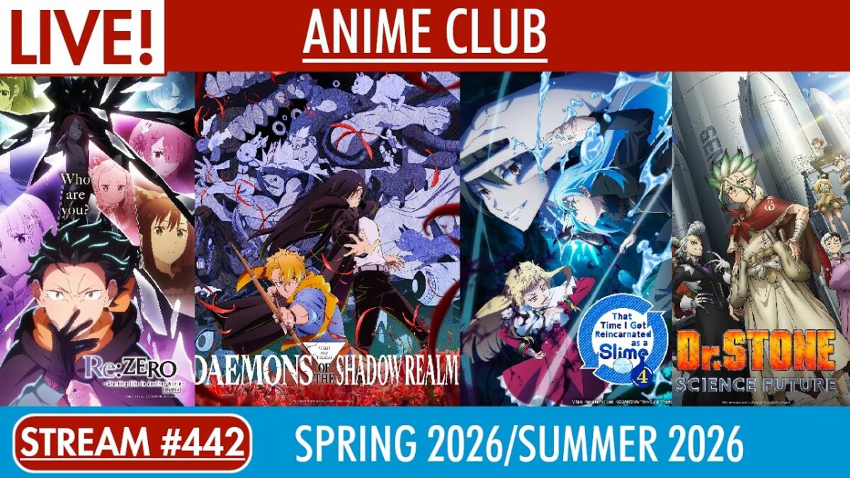 [ANIME CLUB #13] SPRING 2026 Anime Seasonal Round-up + SUMMER Watchlist | RDTV #anime