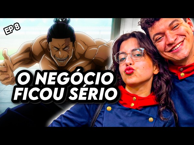 AS MALDIÇÕES ESTÃO SE ORGANIZANDO… E FICOU PERIGOSO | Jujutsu Kaisen EP 8 React
