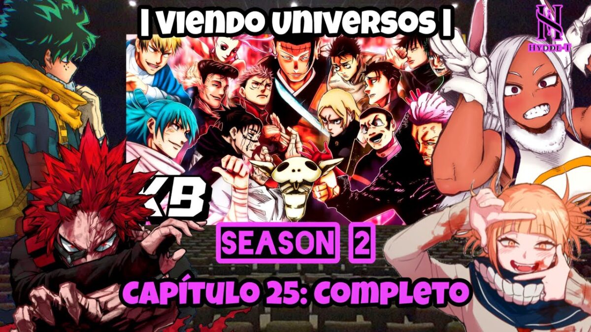 BNHA Viendo Universos| Season 2/Capítulo 25 | JUEGOS DEL SACRIFICIO: JUJUTSU KAISEN COMPLETO