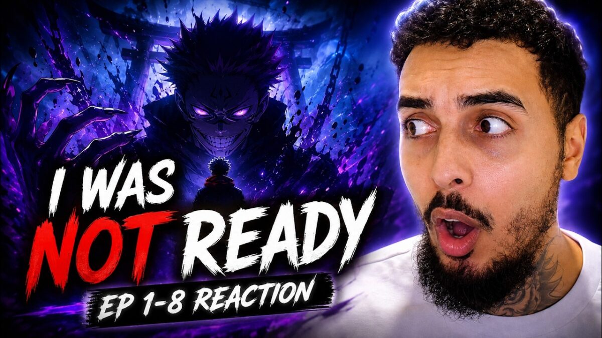 DBZ Fan Was NOT Ready for Jujutsu Kaisen… | Episodes 1–8 (FIRST ARC!)