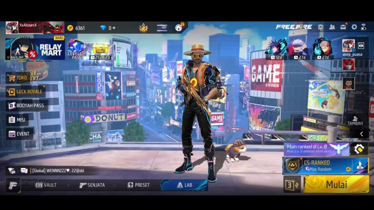 Free Fire x Jujutsu Kaisen Awakening – Full Gameplay!