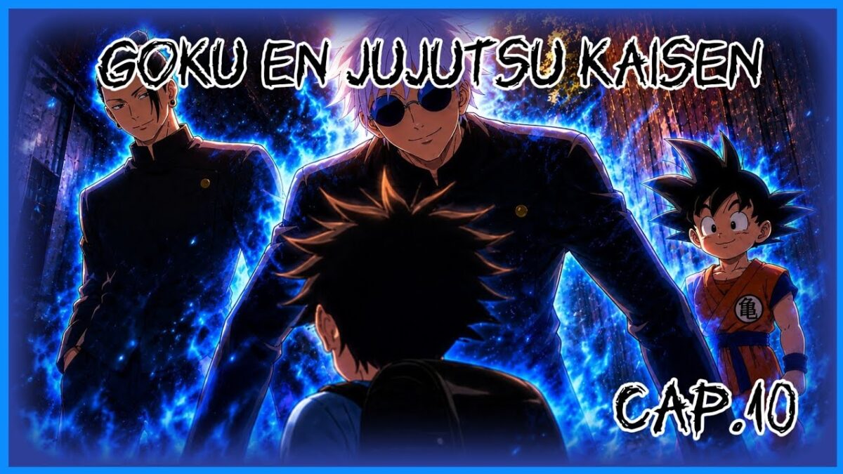 Goku en Jujutsu Kaisen cap.10 #goku #viral #jjk #dragonball #fyp #parati #gojo #fanfiction #geto