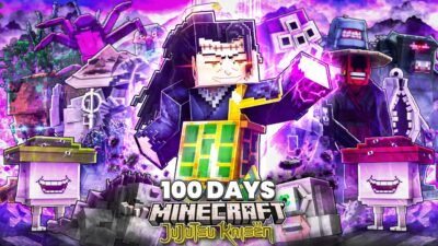 I Survived 100 Days as Geto in Jujutsu Kaisen Minecraft