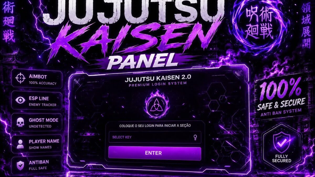 JUJUTSU KAISEN PANEL 2.0 INSANENEW UPDATE | FUTURE LOGIN SYSTEM 2026