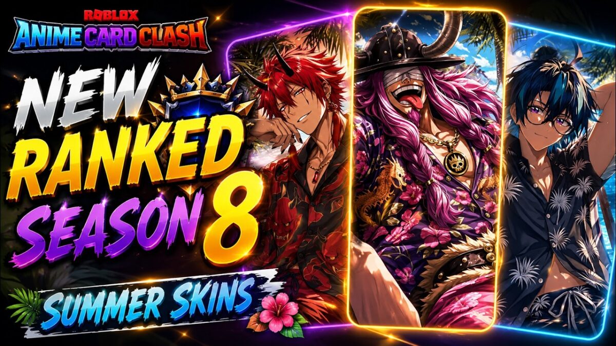 New Ranked Season 8 update in Anime Card Clash.
