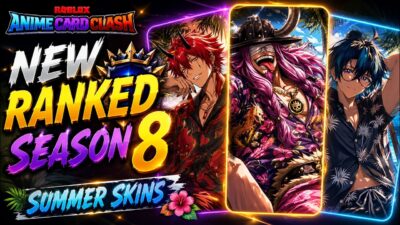 New Ranked Season 8 update in Anime Card Clash.