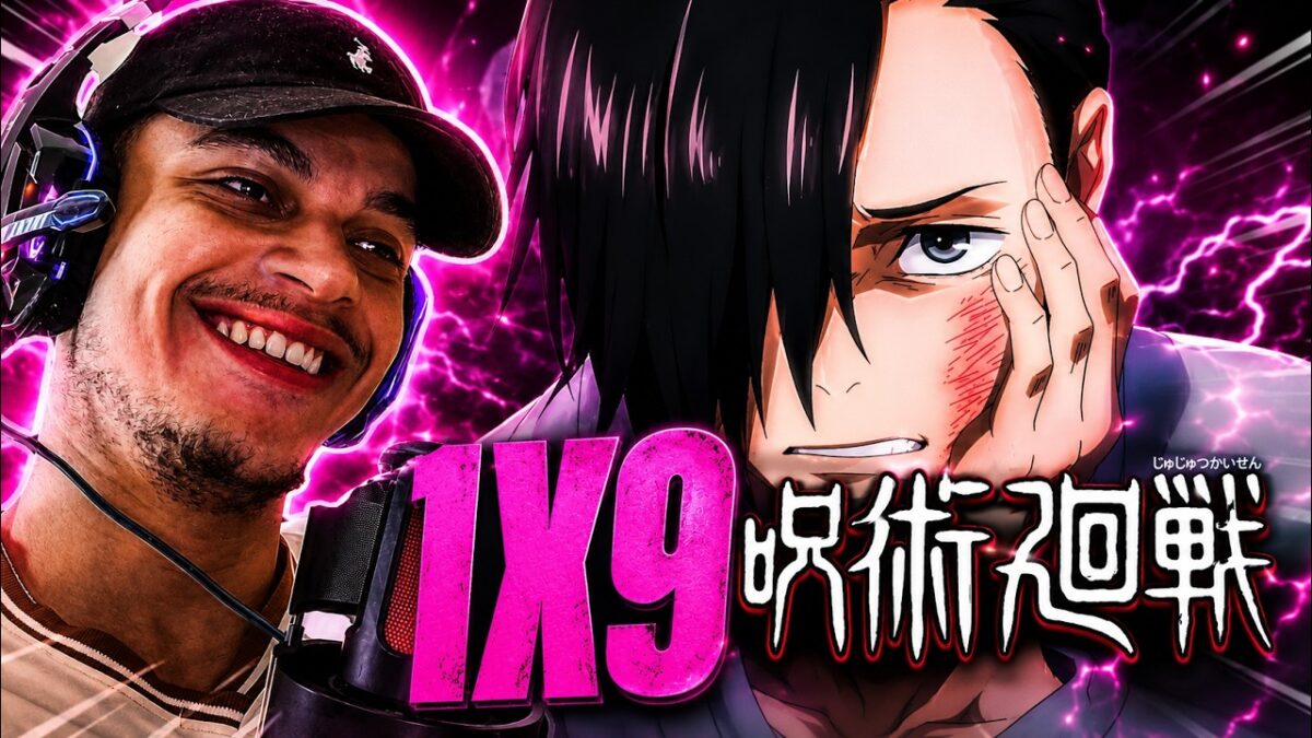 O MEU MANO JUNPEI SÓ APANHA!!! REACT JUJUTSU KAISEN PELA PRIMEIRA VEZ| 1X9!
