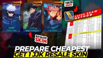 PREPARE CHEAP DRAW GET JJK RESALE EVENT MLBB 2026 | JUJUTSU KAISEN REVAMP SKIN