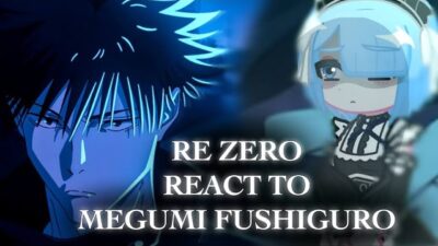 RE:ZERO React to MEGUMI FUSHIGURO | PLAY ON 2X | JUJUTSU KAISEN | Gacha React