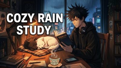 Rainy Day Serenity, jujutsu kaisen, Lofi music