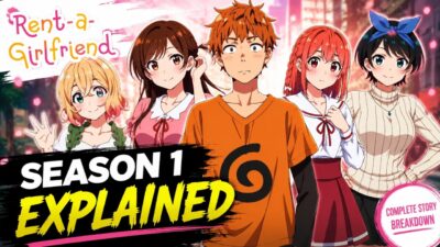 Rent A Girlfriend Complete Season 1 Explained In Telugu | Full Anime Story Recap