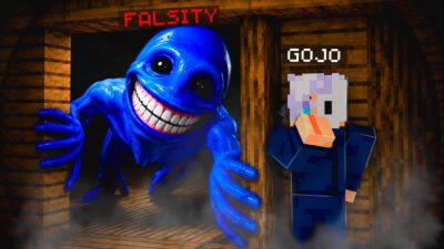 SATORU GOJO VS FALSITY  EN MINECRAFT | jujutsu kaisen mod